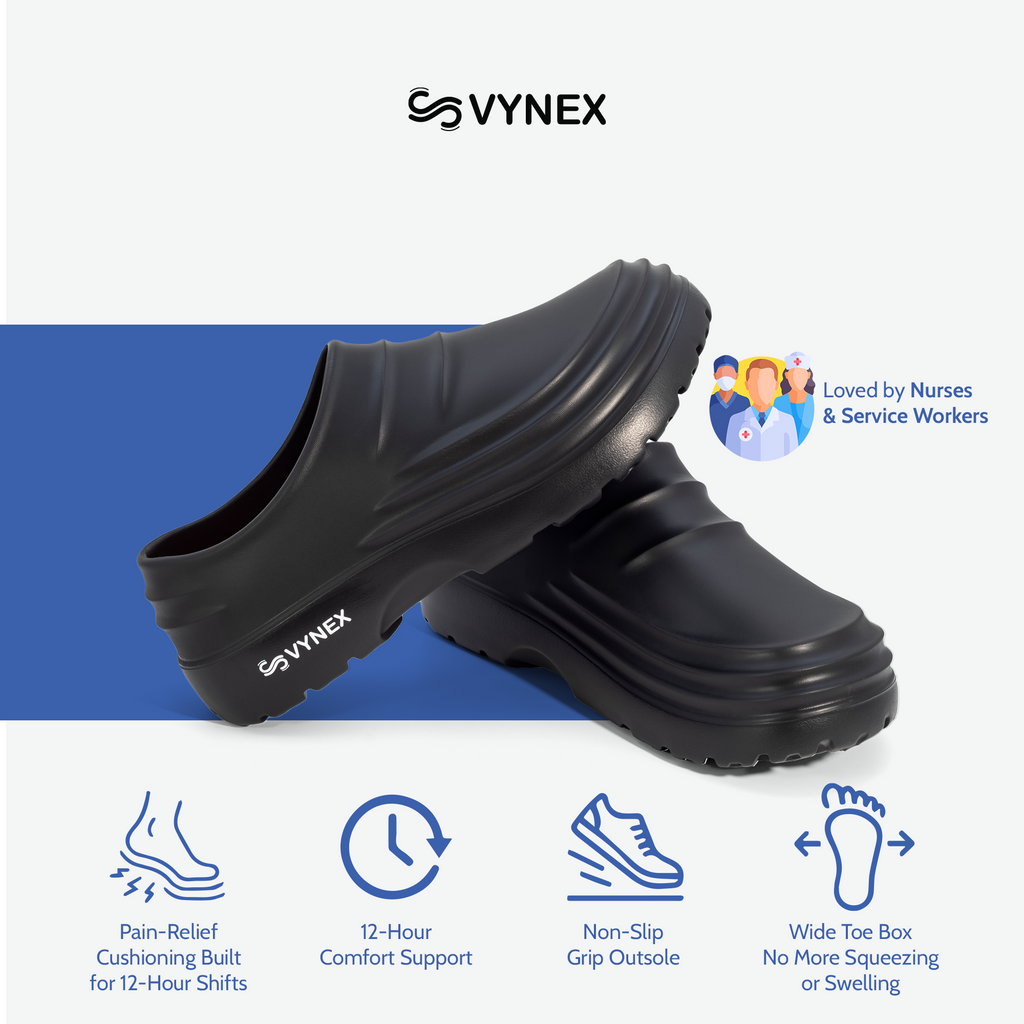 VYNEX™ Ultra-Ventilation Medical Clogs – Professional Orthopedic Comfort
